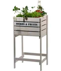 Dobar Hochbeet Obstkiste, Ca. B49/H90/T42 Cm -Garten Und Außenbereich 4442349 WE FS 002 DobarHochbeet