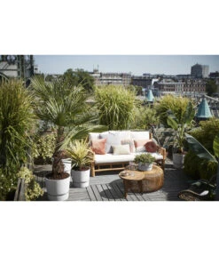 Elho Kunststoff-Topf Greenville -Garten Und Außenbereich 4474318 4474342 WE MO 001 elhoKunststoffTopfGreenville