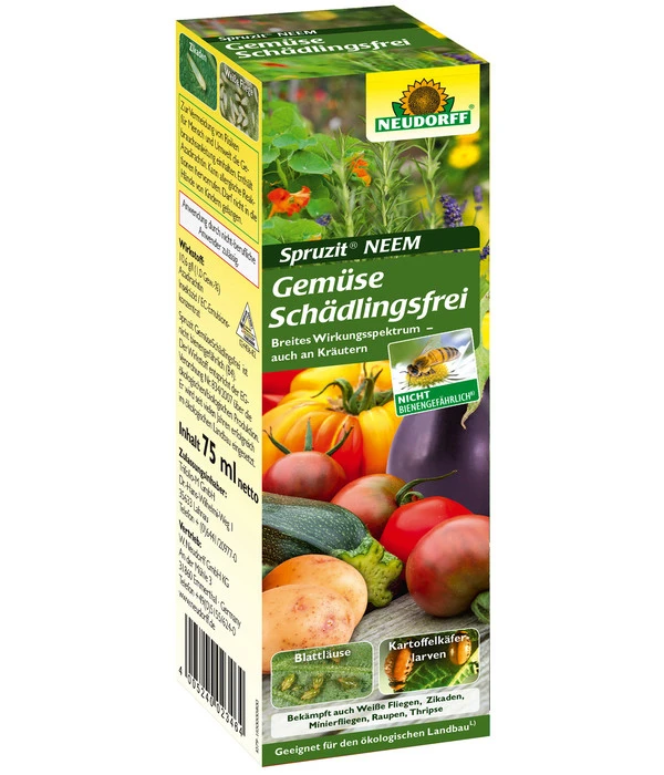Neudorff Spruzit® Neem Gemüse Schädlingsfrei, 75 Ml 1 Neudorff Spruzit® Neem Gemüse Schädlingsfrei, 75 Ml