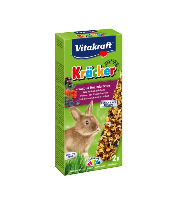 Vitakraft® Nagersnack Kräcker® Original, Wald- & Holunderbeere 1 Vitakraft® Nagersnack Kräcker® Original, Wald- & Holunderbeere