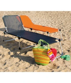 Siena Garden Dreibeinliege XXL, Ca. B69,5/H86/T209 Cm -Garten Und Außenbereich 5068853 WE MO 001 SienaGardenDreibeinleigeXXLSchwarz