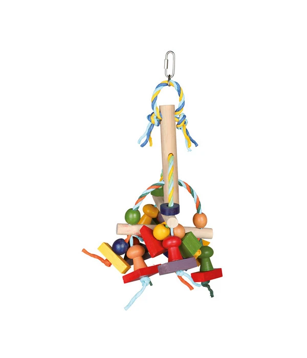 Trixie Vogelspielzeug Aus Holz, Bunt 1 Trixie Vogelspielzeug Aus Holz, Bunt