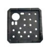 Kunststoff-Ersatzdeckel Für Brunnen, Schwarz, 56 X 56 X 3 Cm