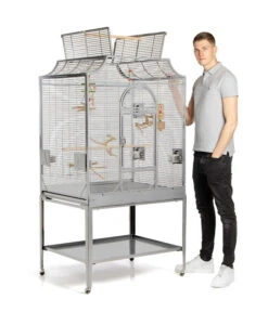 Montana Vogelvoliere Madeira III, Platinum -Garten Und Außenbereich 5187547 WE DE 006 NEUPPVoliereMadeira3Platinum
