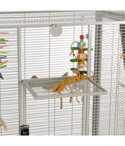 Montana Vogelvoliere Madeira Double, Plantinum -Garten Und Außenbereich 5187562 WE D 001 PPVoliereNewMadeiraDoublePlatinum