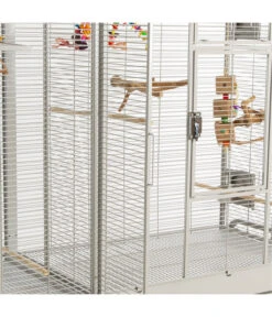 Montana Vogelvoliere Madeira Double, Plantinum -Garten Und Außenbereich 5187562 WE D 002 PPVoliereNewMadeiraDoublePlatinum