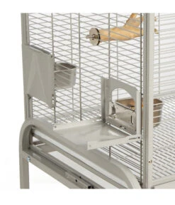 Montana Vogelvoliere Madeira Double, Plantinum -Garten Und Außenbereich 5187562 WE D 003 PPVoliereNewMadeiraDoublePlatinum