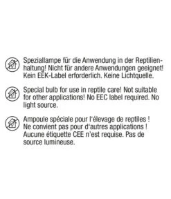 Exo Terra® Daylight Basking Spot 5 Exo Terra® Daylight Basking Spot -Garten Und Außenbereich 5398094 5398078 WE DE 001 EEKLabel