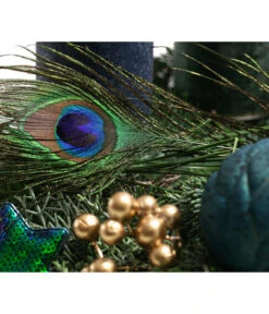 Adventsgesteck Peacock, Ca. B30/H22/T20 Cm -Garten Und Außenbereich 6424469 6424477 6424485 6424493 WE DE 001 PeacockAdvent2022