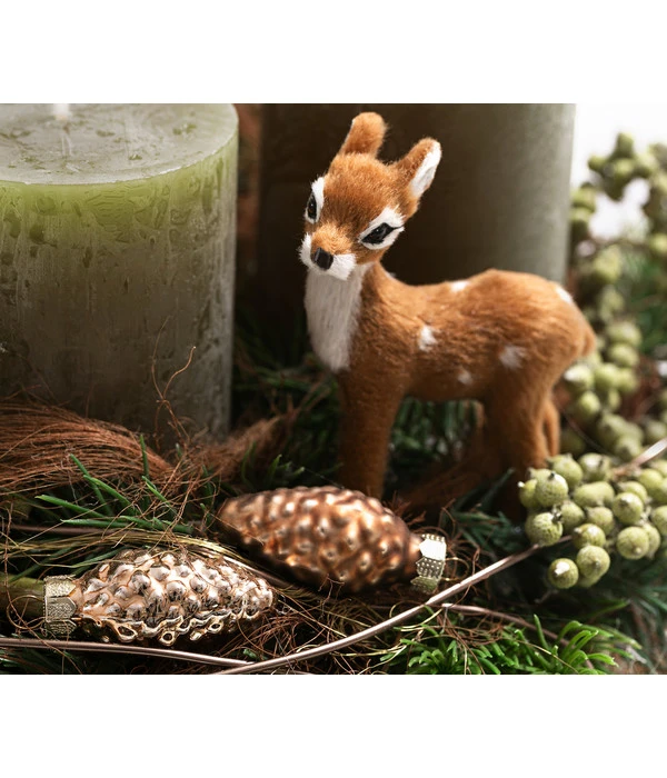 Adventsgesteck Ebony, Ca. Ø33/H26 Cm 3 Adventsgesteck Ebony, Ca. Ø33/H26 Cm – Bild 3