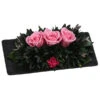 Dehner Arrangement Mit Longlife-Rose Cloe, Rosa, Ca. B19/H6/T10 Cm