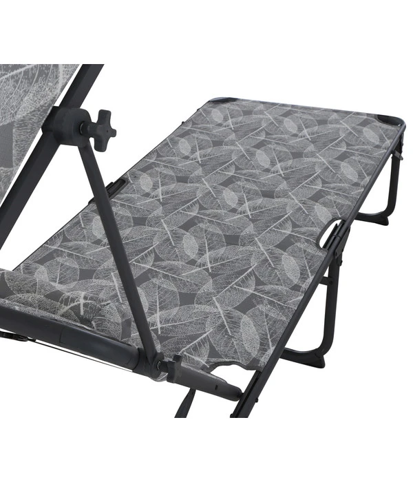 Siena Garden Campingliege Natura, Grau, Ca. B69/H43/T200 Cm 11 Siena Garden Campingliege Natura, Grau, Ca. B69/H43/T200 Cm – Bild 11