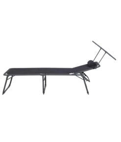 Siena Garden Campingliege Premium, Anthrazit, Ca. B69/H43/T200 Cm -Garten Und Außenbereich 6603047 WE FS 004 SienaGardenCampingliegePremiumAnthrazit