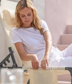 Dehner Gartenliege Mallorca, Ca. B71/H106/T227 Cm -Garten Und Außenbereich 6635163 WE DE 009 LiegeMallorcaVanilla