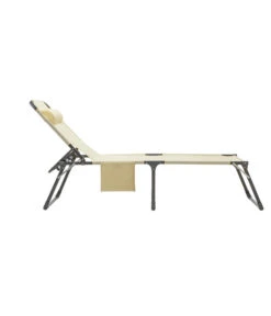 Dehner Gartenliege Mallorca, Ca. B71/H106/T227 Cm -Garten Und Außenbereich 6635163 WE FS 003 LiegeMallorcaVanilla