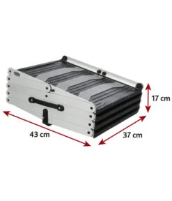 Trixie Falt-Treppe, Grau, Ca. B37/H60-70/T140-160 Cm 20 Trixie Falt-Treppe, Grau, Ca. B37/H60-70/T140-160 Cm -Garten Und Außenbereich 6642896 WE DE 001 Massgrafik TrixieHZbhEinstiegshilfeTreppe