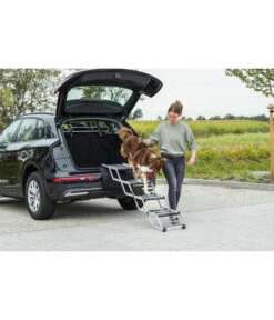 Trixie Falt-Treppe, Grau, Ca. B37/H60-70/T140-160 Cm 17 Trixie Falt-Treppe, Grau, Ca. B37/H60-70/T140-160 Cm -Garten Und Außenbereich 6642896 WE MO 003 TrixieHZbhEinstiegshilfeTreppe