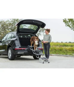 Trixie Falt-Treppe, Grau, Ca. B37/H60-70/T140-160 Cm 18 Trixie Falt-Treppe, Grau, Ca. B37/H60-70/T140-160 Cm -Garten Und Außenbereich 6642896 WE MO 004 TrixieHZbhEinstiegshilfeTreppe