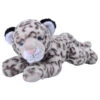 WILD REPUBLIC® Stofftier Schneeleopard, Ca. B35/H16 Cm