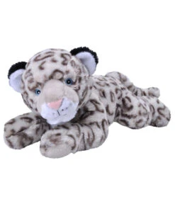 WILD REPUBLIC® Stofftier Schneeleopard, Ca. B35/H16 Cm