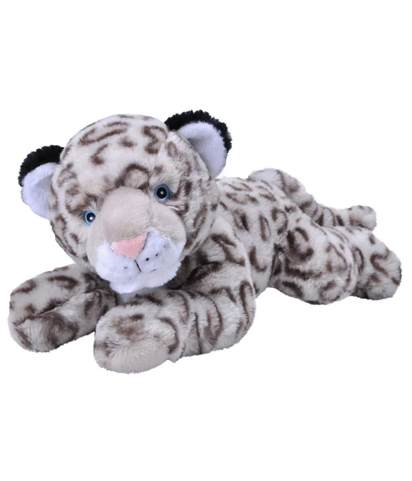 WILD REPUBLIC® Stofftier Schneeleopard, Ca. B35/H16 Cm 1 WILD REPUBLIC® Stofftier Schneeleopard, Ca. B35/H16 Cm