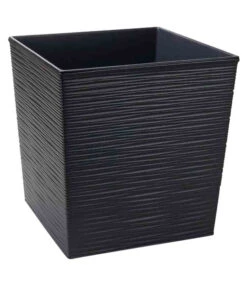 Siena Garden Kunststoff-Topf Biron, Eckig, Ca. B40/H41,5/T40 Cm