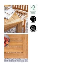 Dehner Teaktisch Havanna, Ca. B90/H75/T90 Cm 12 Dehner Teaktisch Havanna, Ca. B90/H75/T90 Cm -Garten Und Außenbereich 6657415 WE IG 001 GruppeHavanna04