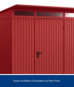Hörmann Berry-Gerätehaus Classic-P Typ 2, Ca. B247,9/H232,3/T283,4 Cm -Garten Und Außenbereich 6669014 WE DE 005 HoermannMetallgeraetehaus