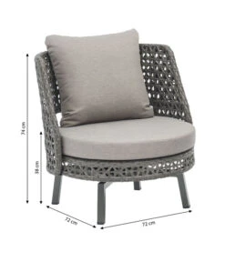 Dehner Balkonset Nizza, 3-teilig -Garten Und Außenbereich 6670962 WE BG 001 DehnerBalkonsetNizzaSessel