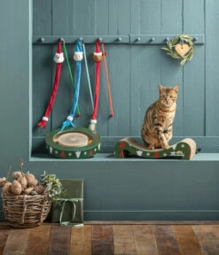 Dehner Lieblinge Weihnachts-Katzenspielzeug-Set Spielangel -Garten Und Außenbereich 6672349 WE MO 001 DreamTeamWeihnachtsspielzeugKatze 03