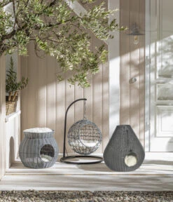 Dehner Lieblinge Kuschelhöhle Dream Team Adeline, Ca Ø50/H43,5 Cm -Garten Und Außenbereich 6689350 WE MO 002 DehnerLieblingeDreamTeamRattan