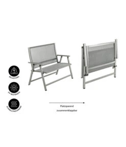 Dehner Klappbank Chicago, 2-Sitzer 15 Dehner Klappbank Chicago, 2-Sitzer -Garten Und Außenbereich 6701783 WE IG 001 KLAPPBANKCHICAGO