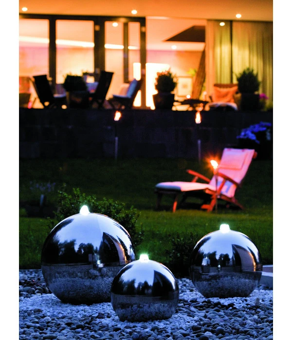 Seliger Edelstahl-Gartenbrunnen Pacific 3 Seliger Edelstahl-Gartenbrunnen Pacific – Bild 3