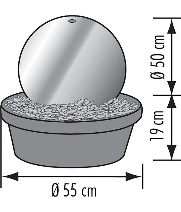 Seliger Edelstahl-Gartenbrunnen Pacific 4 Seliger Edelstahl-Gartenbrunnen Pacific – Bild 4