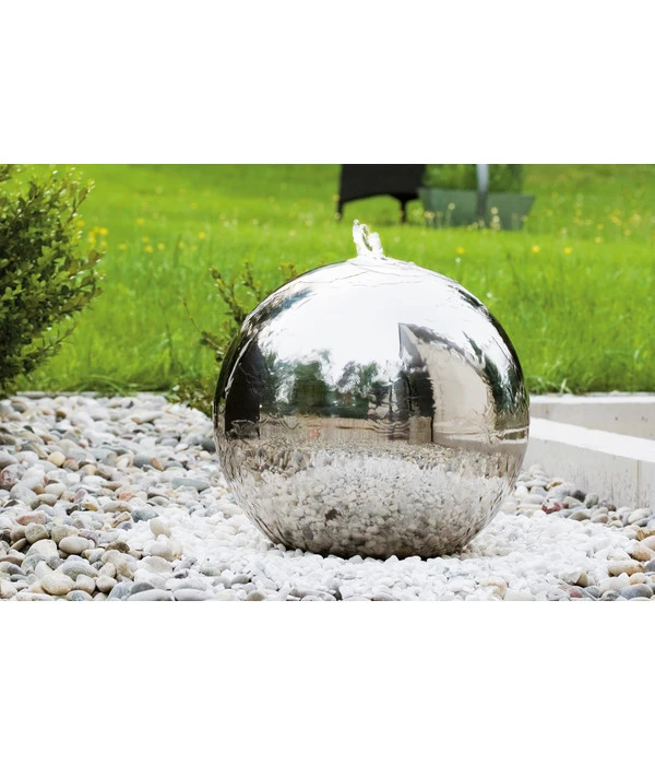 Seliger Edelstahl-Gartenbrunnen Pacific 2 Seliger Edelstahl-Gartenbrunnen Pacific – Bild 2