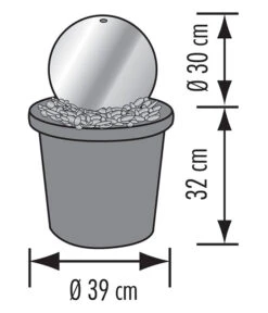 Seliger Edelstahl-Gartenbrunnen Arctic 5 Seliger Edelstahl-Gartenbrunnen Arctic -Garten Und Außenbereich 6702633 WE DE 001 SeligerEdelstahlGartenbrunnenArctic
