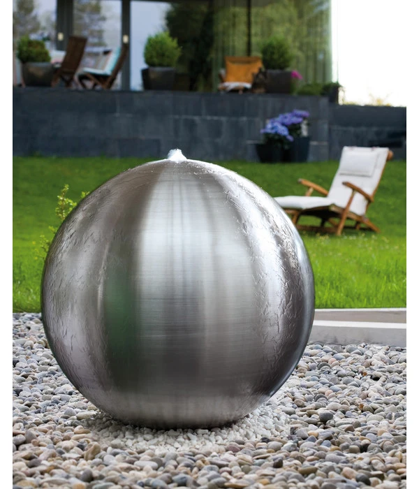 Seliger Edelstahl-Gartenbrunnen Arctic 2 Seliger Edelstahl-Gartenbrunnen Arctic – Bild 2