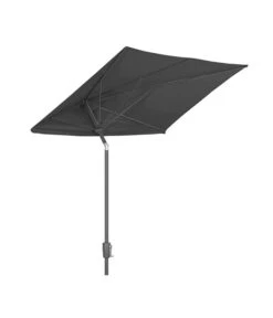 Dehner Balkonschirm Chios, Rechteckig, Ca. B210/T130 Cm -Garten Und Außenbereich 6703243 WE FS 004 BalkonschirmChiosDunkelgrauNeu