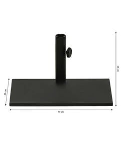 Dehner Balkonschirmständer, 20 Kg -Garten Und Außenbereich 6703573 WE BG 001 Balkonschirmstaender