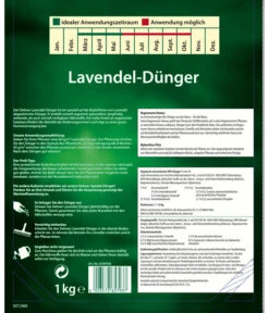 Bestseller -Garten Und Außenbereich 6704704 WE DE 001 Lavendelduenger1kgMQ
