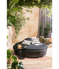 Dehner Beistelltisch Mika, Ca. Ø50/H50 Cm -Garten Und Außenbereich 6704787 WE MO 002 SunloungerCalifornia