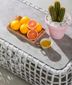 Dehner Flechtlounge Bali, 4-teilig -Garten Und Außenbereich 6705305 WE MO 002 LoungeBaliFinal