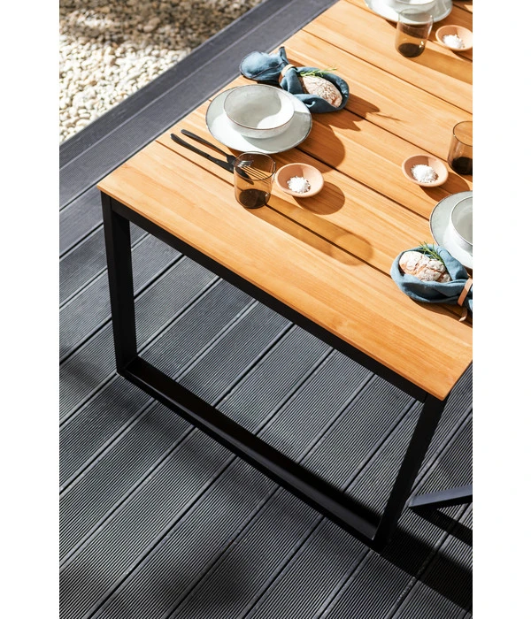 Dehner Gartentisch Chicago Wood, Ca. B180/H74/T90 Cm 6 Dehner Gartentisch Chicago Wood, Ca. B180/H74/T90 Cm – Bild 6