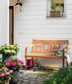 Dehner Gartenbank Home, 2-Sitzer -Garten Und Außenbereich 6708382 WE MO 002 BankHome