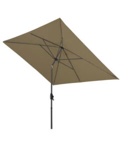 Doppler Kurbelschirm Basic Lift Neo, Rechteckig, Ca. B250/T200 Cm -Garten Und Außenbereich 6739247 WE FS 002 BasicLiftNeo250greige