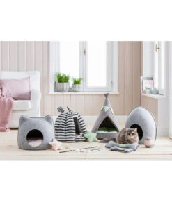 Dehner Lieblinge Katzenhöhle Dream Team Little Place, Ca. Ø40/H35 Cm -Garten Und Außenbereich 6739684 6739676 6739700 6739692 WE M 001 Kuschenlhoehlen