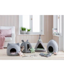 Dehner Lieblinge Katzenhöhle Dream Team Little Place, Ca. Ø40/H35 Cm -Garten Und Außenbereich 6739684 6739676 6739700 6739692 WE M 002 Kuschenlhoehlen