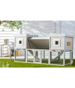 Dehner Nagerheim Happy Home Nottingham, Ca. B200/H100/T72 Cm -Garten Und Außenbereich 6767164 WE MO 003 Dehner NagerheimNottingham