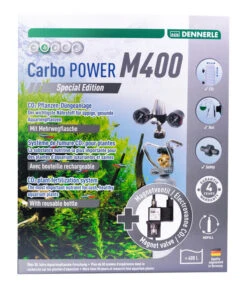 DENNERLE CO2-Pflanzendünge-Set Mehrweg CarboPOWER M400 Special Edition