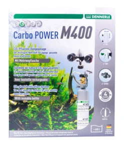 DENNERLE CO2 Pflanzendünge-Set Mehrweg CarboPOWER M400